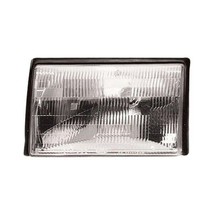 Headlight For 1987-1993 Ford Mustang Left Driver Side Chrome Housing Clear Lens - $168.40