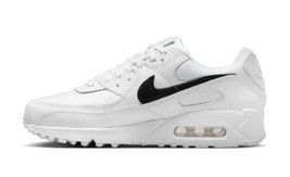 Nike Air Max 90 Snake White/Black Running Training Shoes Women Size 8 - £94.49 GBP