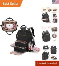 Stylish Nail Polish Backpack with 56 Bottle Capacity – Ideal for Nail Ex... - $90.66