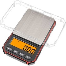 Fuzion Red Mini Digital Weighing Scale, 200g x 0.01g Jewelry Gram Scale - $28.70