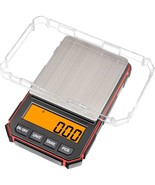 Fuzion Red Mini Digital Weighing Scale, 200g x 0.01g Jewelry Gram Scale - $28.70
