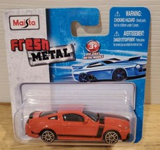 Maisto 2013 Ford Mustang Boss 302 Car Fresh Metal Series 1/64 Scale - New! - £7.67 GBP