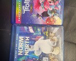 LOT OF 2 :Trolls World Tour - Dance Party Ed+ NORM OF THE NORTH(Blu-Ray ... - $6.92