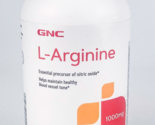 GNC L Arginine 1000 Mg 90 Caplets BB 6/2026 - $23.17