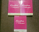 1999 Hyundai Elantra Tiburon Service Repair Shop Manual Set Factory OEM ... - $130.98