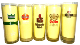 5 Kolsch Gaffel Sester Dom Kuppers Sion Garde Rats Gilden German Beer Gl... - $29.95