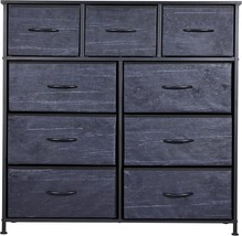 Tall Dresser For Bedroom With 9 Drawers, Storage Dresser Organizer Unit,... - $57.99