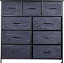 Tall Dresser For Bedroom With 9 Drawers, Storage Dresser Organizer Unit,... - $47.98