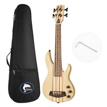MiNi 4string ukulele electric bass Ukelele Uke 7pc neck-thru style W/Gig... - £173.01 GBP
