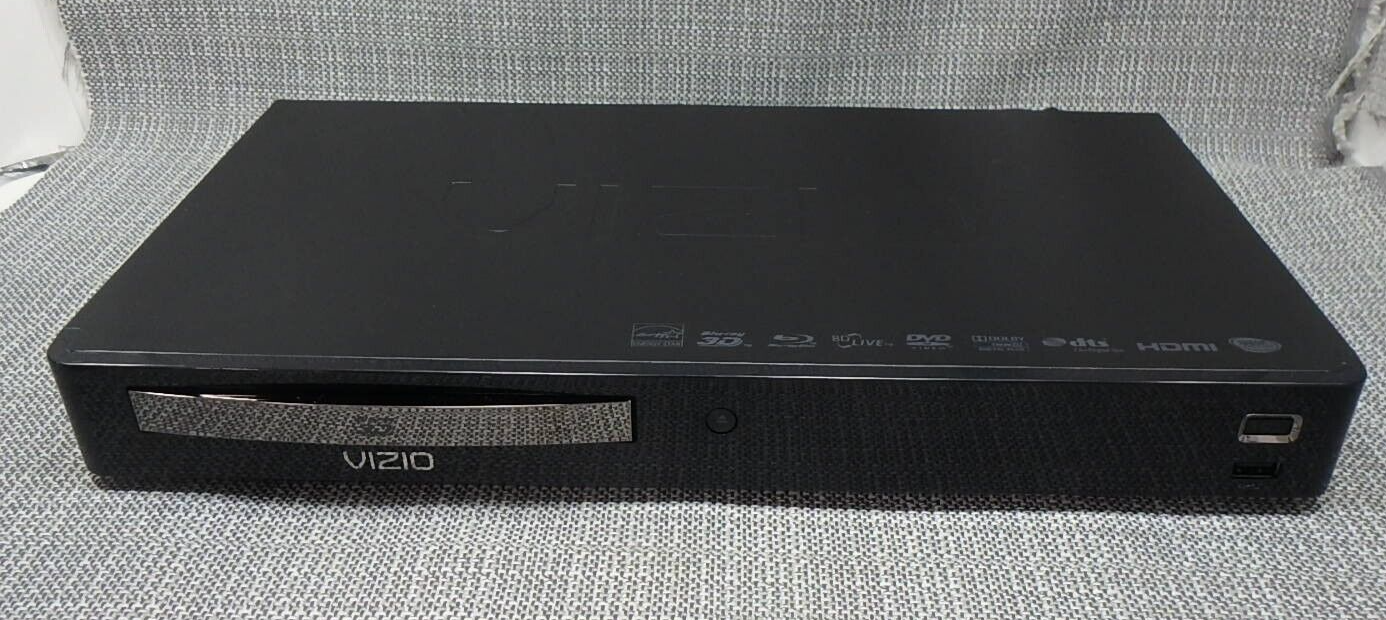 Vizio 3D Blu-ray Player VBR133 HDMI USB Network Streaming Remote not Included - $44.97
