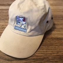 Yellowstone National Park Yellow Strapback Baseball Hat Cap Adjustable - £7.05 GBP