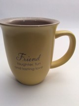 Abby Press Friend Scripture Verse Coffee tea cocoa Mug Proverbs 17:17 - £4.46 GBP