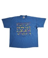 Vintage Oneita Roots Rasta Reggae Rythym Jamaica Shirt Size XXL Single S... - €12,80 EUR
