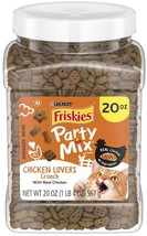 Friskies Party Mix Crunch Treats Chicken Lovers - £55.94 GBP