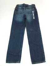 Boys OshKosh B&#39;gosh Straight Blue Jeans Size 10R Adjustable Waist - £15.94 GBP