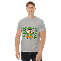 Gildan Good Luck Mens Classic Tee Shirt Crew Neck Short Sleeve Irish Green Luck - £15.75 GBP+