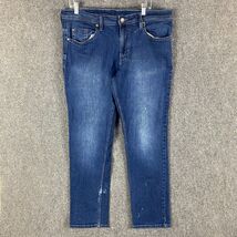 Buffalo David Bitton Jeans Men&#39;s 36x32 Jackson Straight Stretch Paint Sp... - $365.38 MXN