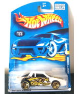 2001 Hot Wheels Chevy Stocker Collector Car #153 White Die-Cast - $93.53 MXN