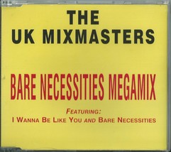 Uk Mixmasters - The Bare Necessities Megamix 1991 Uk Cd EX-PRODUCER Simon Cowell - $12.52