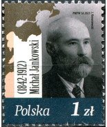 Poland 2021. Michał Jankowski (1842-1912), Scientist (MNH OG) Stamp - $0.98