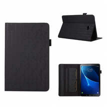 For Samsung Galaxy Tab A 10.1 T580 Lucky Bamboo Pattern Leather Tablet Case(Blac - £18.88 GBP