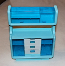 VINTAGE 1978 MATTEL BARBIE DREAM HOUSE DINING BUFFET CHINA HUTCH GREAT C... - $30.00