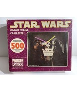 Vintage 1977 Star Wars Light Saber Duell Puzzle 500 piece Parker Brother... - £23.18 GBP