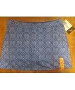 TRANQUILITY by Colorado Clothing Stretch Geometric Blue White Print Skor... - $275.50 MXN