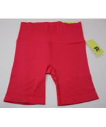 All In Motion Women&#39;s Seamless High Rise Rib Bike Shorts 6&quot; Hot Pink Pic... - $13.66 CAD