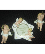 Princess House Christmas Tree Angel Cherub Ornament # 266  NIB - $14.55