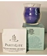 BULEBERRY WISTERIA PARTY LITE 3.7 oz CANDLE NIB - $187.97 MXN