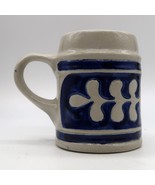 VTG Williamsburg Salt Glazed Pottery Cobalt Royal Blue Coffee Mug - $19.99