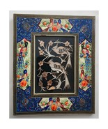 Handmade Inlaid Khatam Kari Wall Hanging Table 9&quot; x 11&quot; Art - $89.65 CAD
