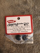 Kyosho IFW405-138 SP Big Shock Piston Black 1.3 x 8 Hole (2) Inferno MP9... - $32.64