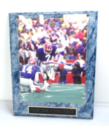 BUFFALO BILLS Frank Reich &amp; Steve Christie DUAL SIGNED 8x10 Photo Framed... - £29.76 GBP