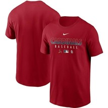 St. Louis Cardinals Mens Nike Authentic Collection Dri-Fit Cotton T-Shirt - NWT - $24.99