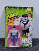 Marvel Legends 3.75-inch Retro 375 Collection Grey Hulk Action Figure Toy - £10.14 GBP
