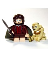 Minifigure Frodo with Gollum LOTR Lord of the Rings movie building toys - £4.78 GBP
