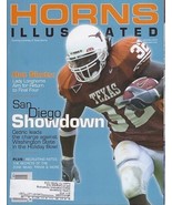 HORNS ILLUSTRATED (January 2004) Texas vs. Washington State Holiday Bowl... - $13.49