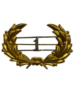 GRAND ARMY OF THE REPUBLIC, GAR, POST #1, CAP BADGE, WREATH, VINTAGE - $45.00