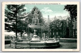 Shippensburg PA The Fountain State Teachers College Postcard W24 - £9.98 GBP