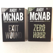 Nick Stone Exit Wound and Zero Hour #12 &amp; #13 ANDY MCNAB Apostrophe Books Ed - £9.48 GBP