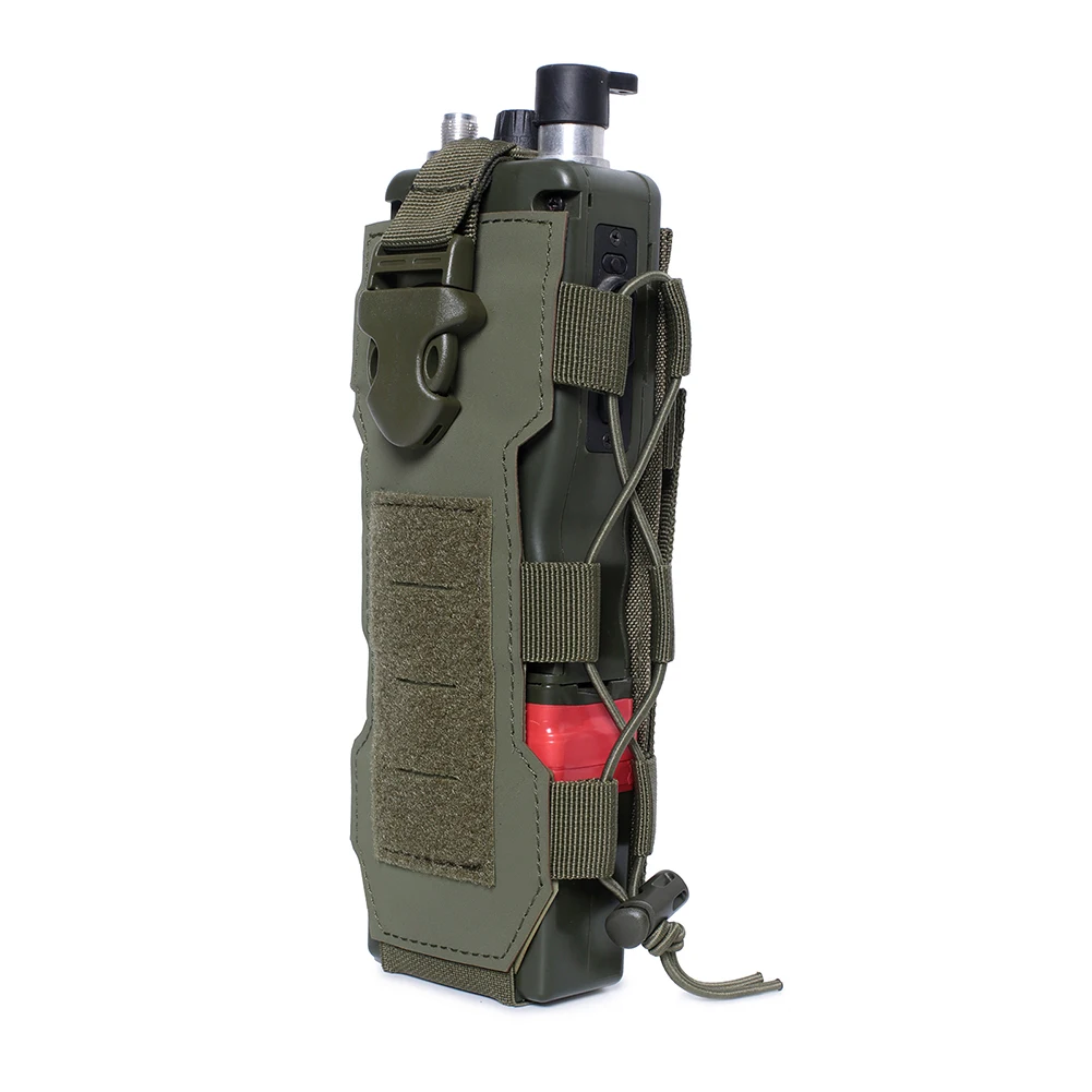 Multifunctional Molle Water Bottle Bag Drawstring Bottle Pouch for Outdo... - $54.88 CAD