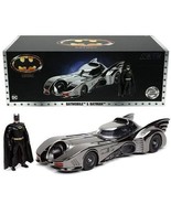 JADA 1989 BATMAN BATMOBILE LIMITED EDITION 2021 BLACK CHROME FINISH NEW MIB - $170.94 CAD