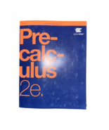 BCcampus Precalculus 2e Textbook – College Math Hardcover/Paperback - $43.20