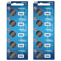 Renata CR1632 Batteries - 3V Lithium Coin Cell 1632 Battery (100 Count) - $4.99+