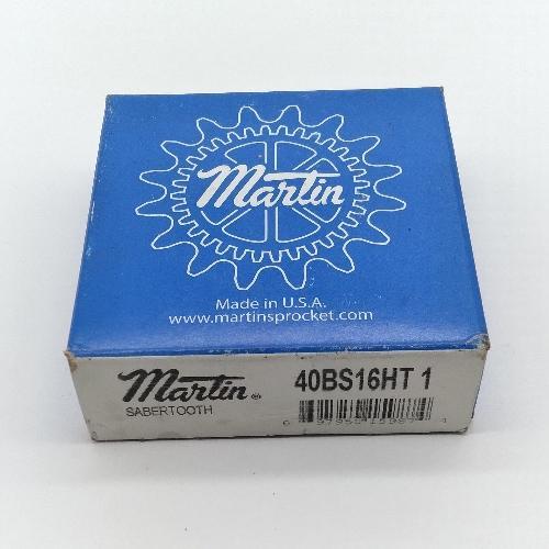 NEW Martin 40BS16HT 1 Roller Chain Sprocket 1&quot; Bore 1/2&quot; Pitch 16-Teeth  - $15.90