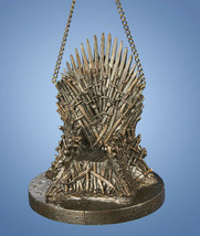 Kurt S. Adler Licensed Game Of Thrones 4&quot; Iron Throne Christmas Ornament - £12.69 GBP