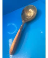 Carved Horn? Spoon with Wooden Handle - $24.75