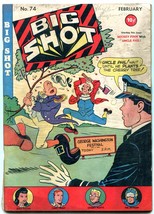 Big Shot #74 1947-SKYMAN-DIXIE DUGAN-FACE-CHARLIE Chan Vg - £40.23 GBP